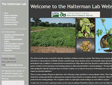 Tablet Screenshot of haltermanlab.com